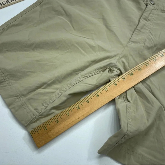 Eddie Bauer Mens Size 36 tan hiking shorts 2328 - Picture 7 of 9